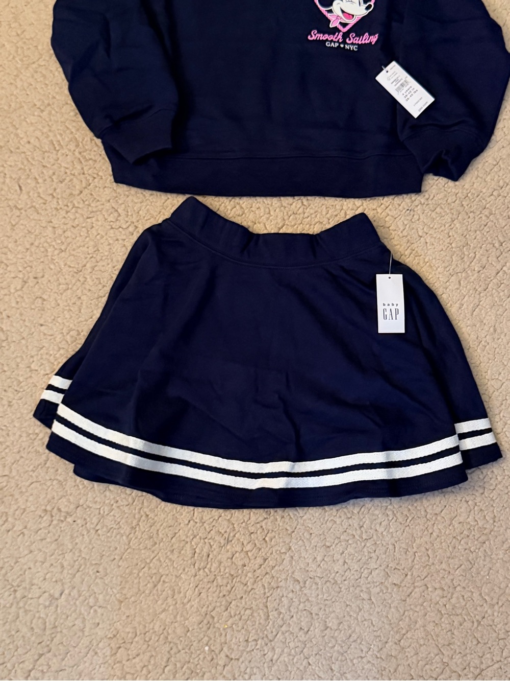 🤍New Gap × Disney Toddler VintageSoft Terry Skort 🤍 - Picture 4 of 7
